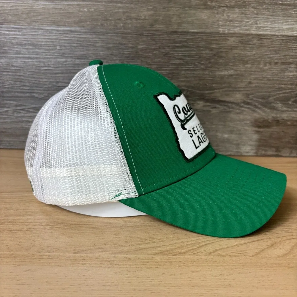 Couch Lager Hat Cap Snap‎ Back Green White Select Lager Adjustable